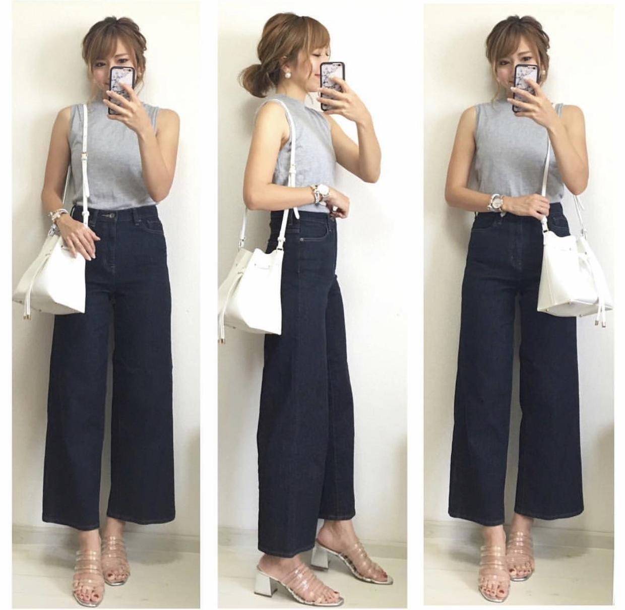 简约|日本小姐姐的简约穿搭又火了,注重细节的搭配,才是真正的高级