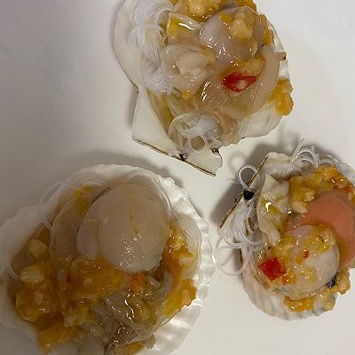 扇贝|快手蒜蓉粉丝蒸扇贝