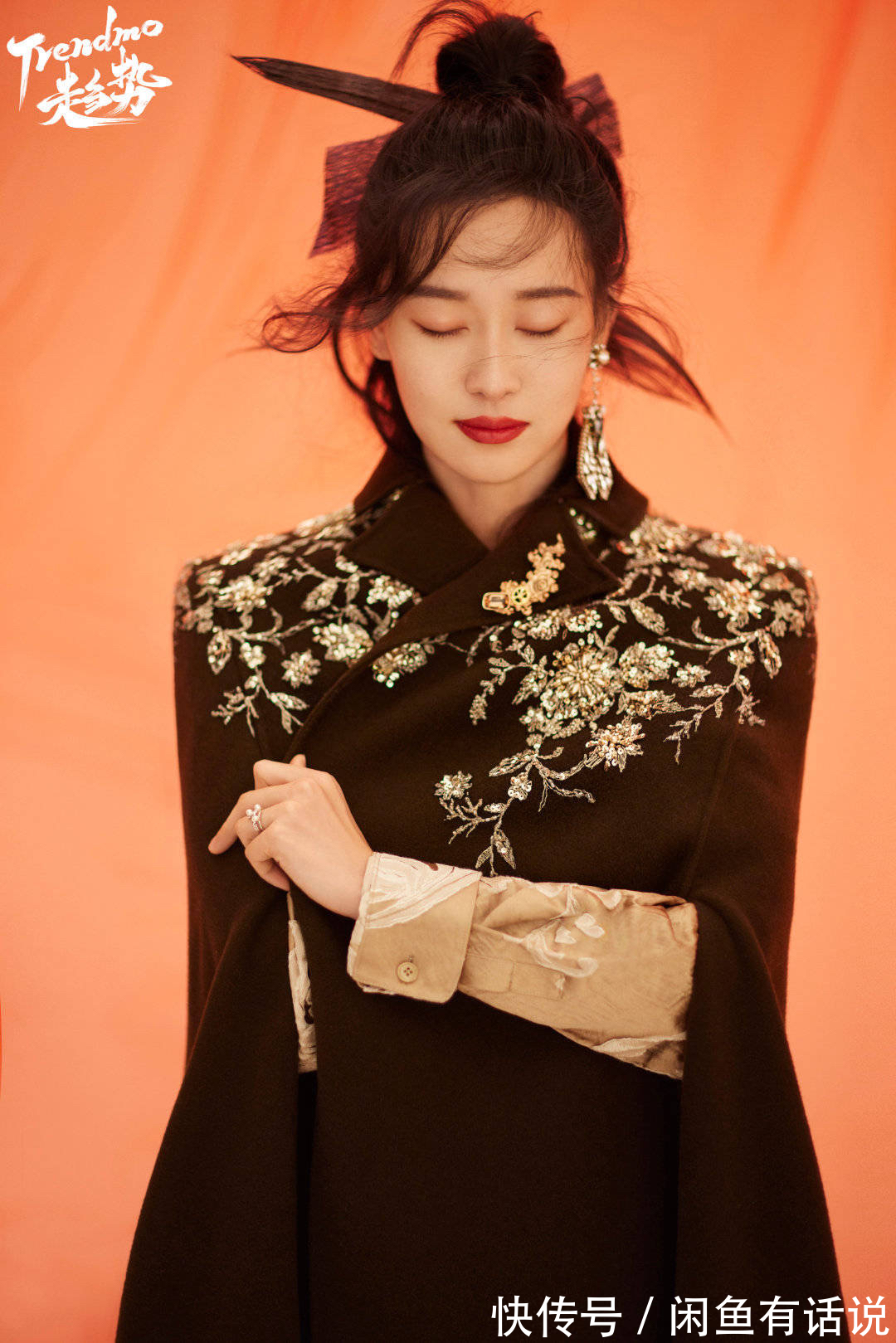 风范儿|金牌剑客孙一文拍时尚大片,又美又飒有了女侠风采,气质不输明星