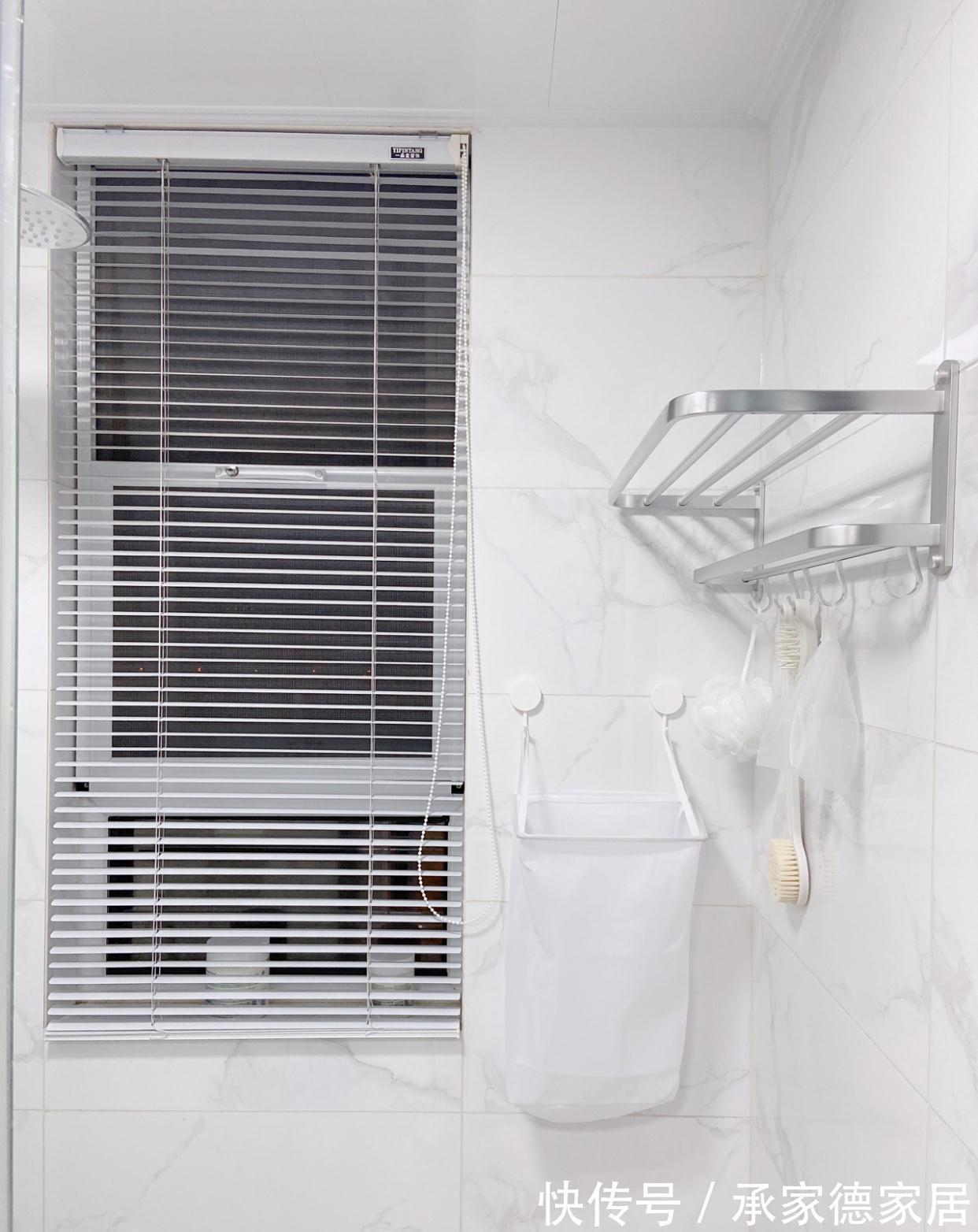 水龙头|因为“穷”,卫生间装修简简单单!添置5个小用品,高级感出来了