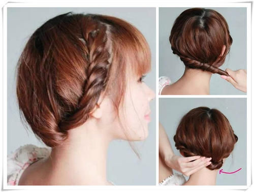 别老披头散发了，春季最流行的4种编发，展现知性美