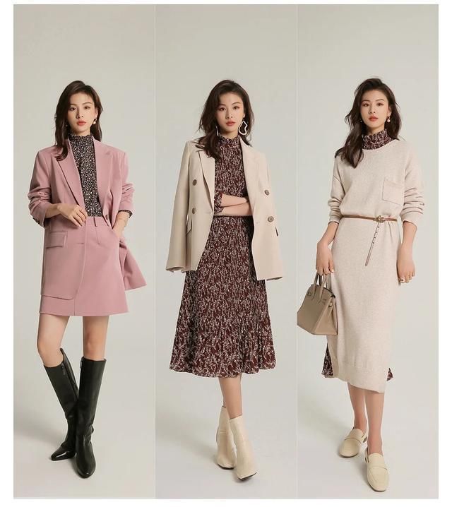 2021年初春这样配色穿搭，优雅知性显气质，美得高级又有魅力
