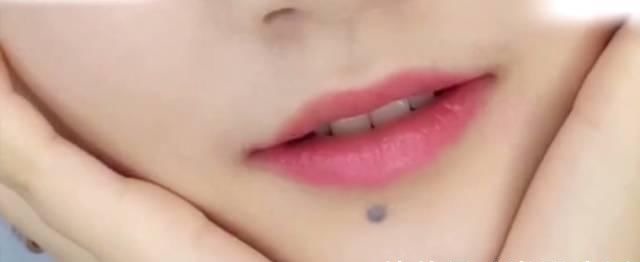 哑光唇 口红太贵?姑娘只用了1支口红 画出了8种唇色!