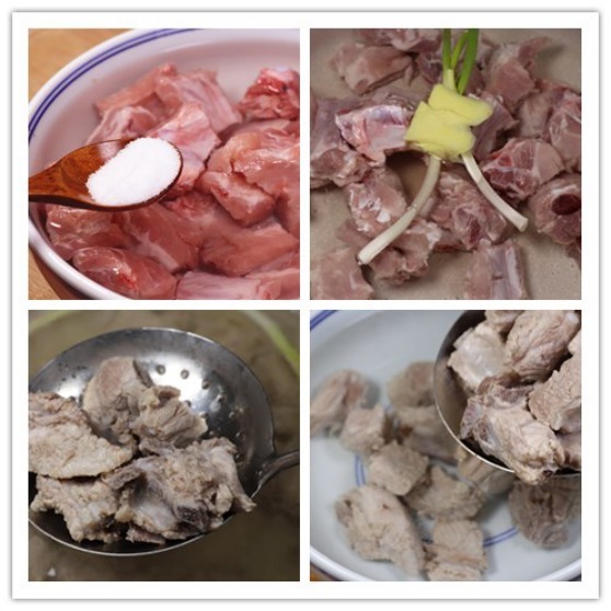 排骨焯水后,为什么又腥又柴看大厨操作才知道,原来一直错水