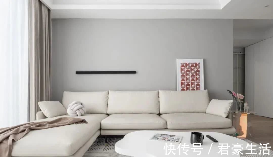 丰富感|100㎡简约北欧风，效果简洁大气又有韵味，收纳功能还强大！