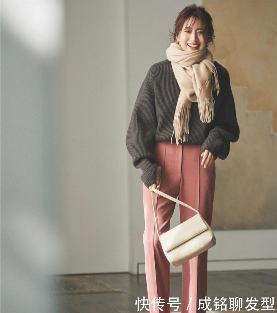 保暖|裤子的版型比颜色重要,冬季搭配认准这三款,保暖显瘦又时尚