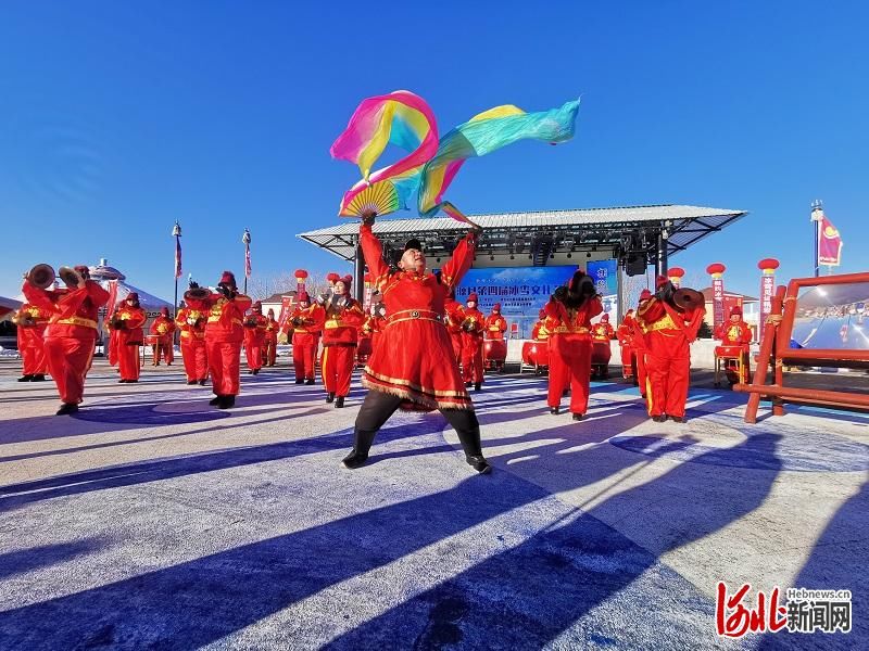 郭晓通|元旦“好彩头”！多种精彩玩法等你解锁 河北沽源县第四届冰雪文化节开幕