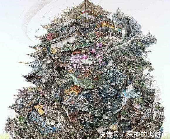 时间|日本一个“变态”画家,他将钢笔玩到了极致,画一幅画用三年时间