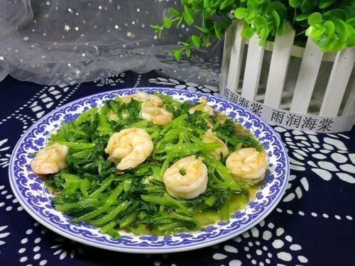 虾仁|“碱性食物”终被发现,女性常吃,补气养颜,头发也变得乌黑发亮