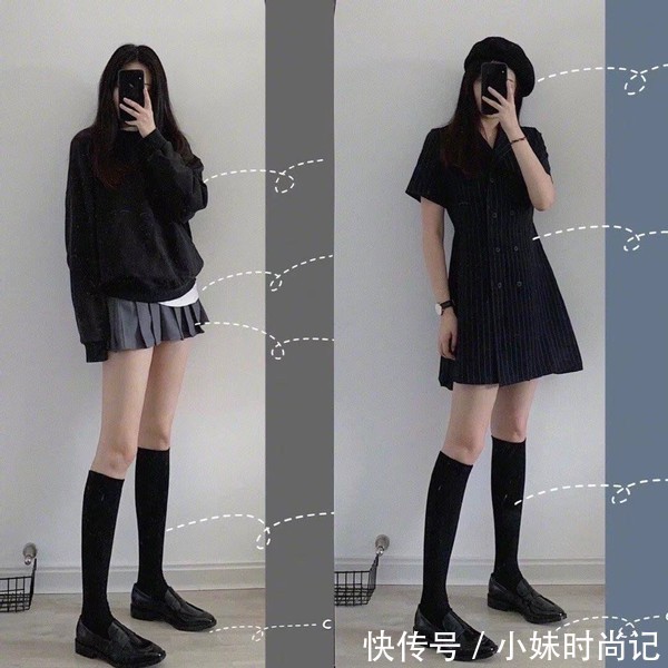 今年春天帅气的穿搭,不一定非要穿裤装!裙子也一样美丽