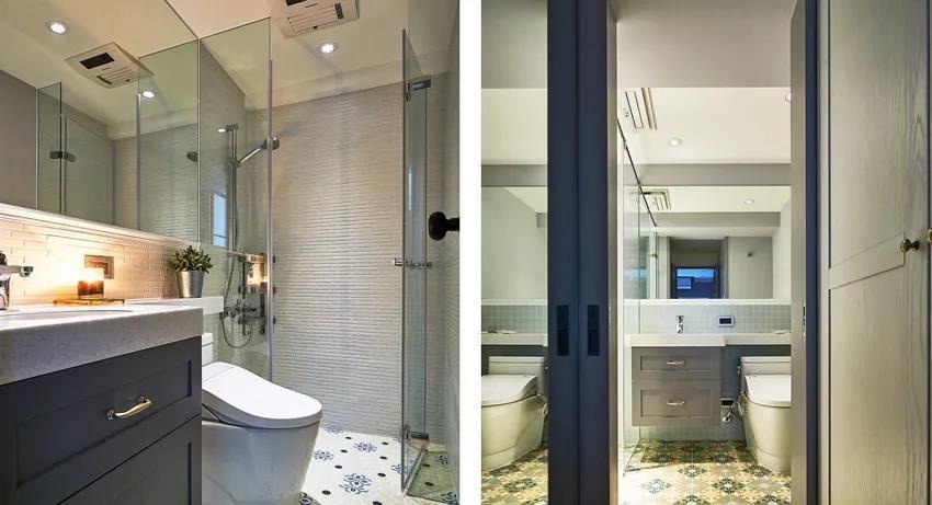 门厅|设计师爆改66㎡老破小,挤出3房2厅,颜值堪称“小豪宅”