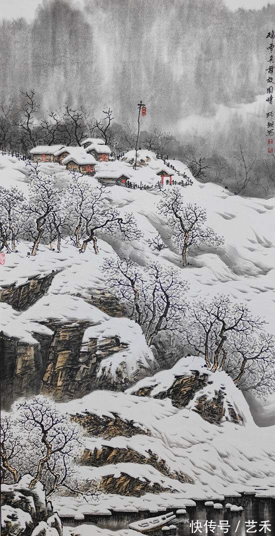 中国人民大学@深邃冷逸 高华超迈 ——王珂珊冰雪山水画读后