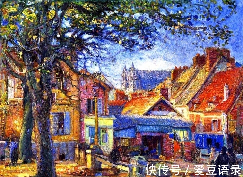 约瑟夫#他是印象派色彩大师,他的油画以大胆的色彩,灵活的笔触而闻名