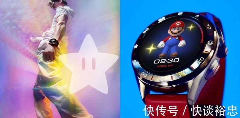 最萌|史上最萌!手表上出现「超级玛利」吃蘑菇还会变大超可爱