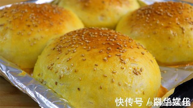高筋面粉|想吃面包自己在家做,不用揉出膜,简单好吃,柔软还拉丝