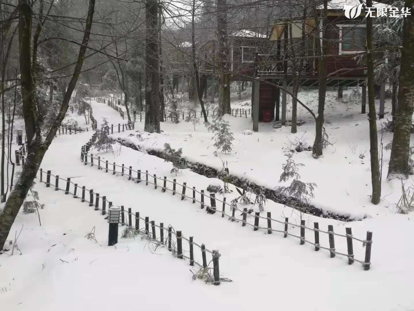 积雪|积雪5厘米！今日北山最鲜雪景来了！