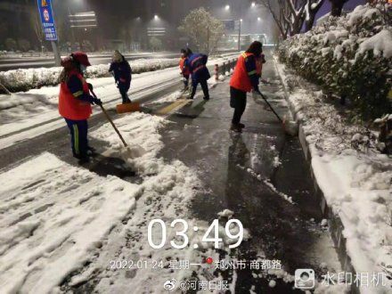 除雪|郑州动员社会力量90000余人加入除雪队伍