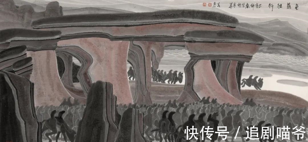 胆汁!殿堂级艺术家舒春光|我的画却是胆汁和血水凝成的