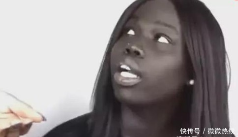 黑人想变白有多难当非洲大妈涂了五十层粉底后,效果也太惊艳了