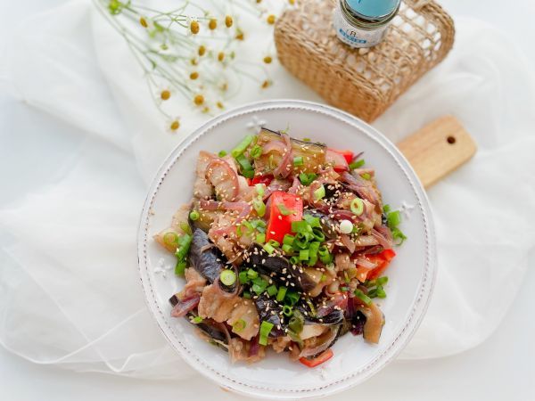 洋葱|五花肉烧茄子