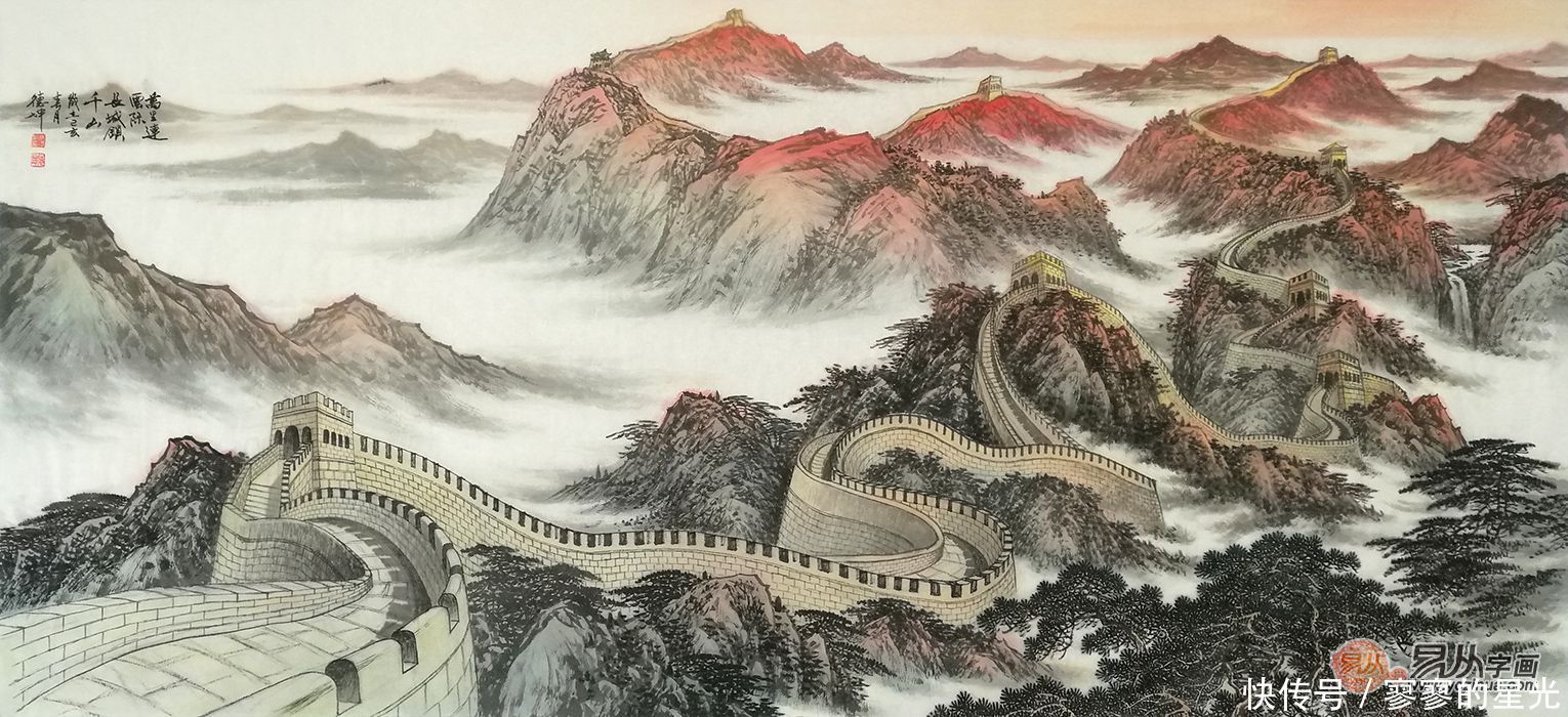 画家林德坤山水画作:六法兼具,气韵当头,实为震撼!