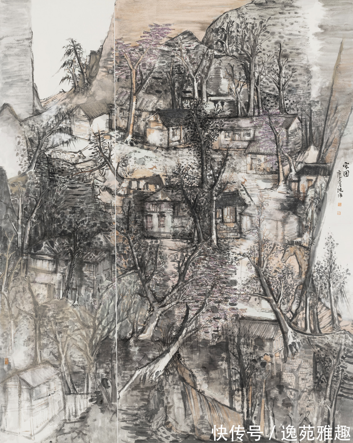 河南省@「画作欣赏」心怀天地，气度不凡！画家刘洪海作品欣赏