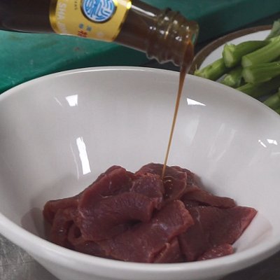 黄牛肉|碧绿蠔油牛肉