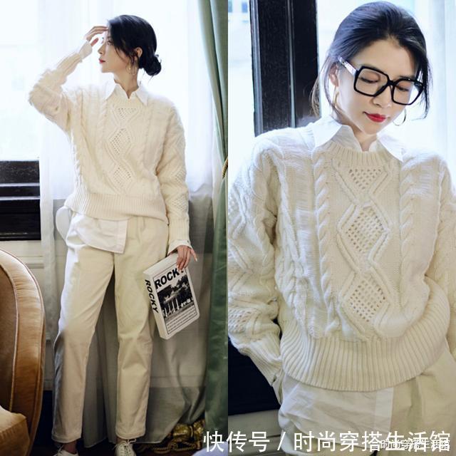 博主|立秋后少穿黑白灰,学习这位博主穿搭配色技巧,减龄又有质感