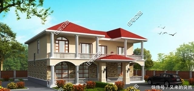 坡屋顶|5套占地100多平的农村别墅,最低20万搞定!含图纸