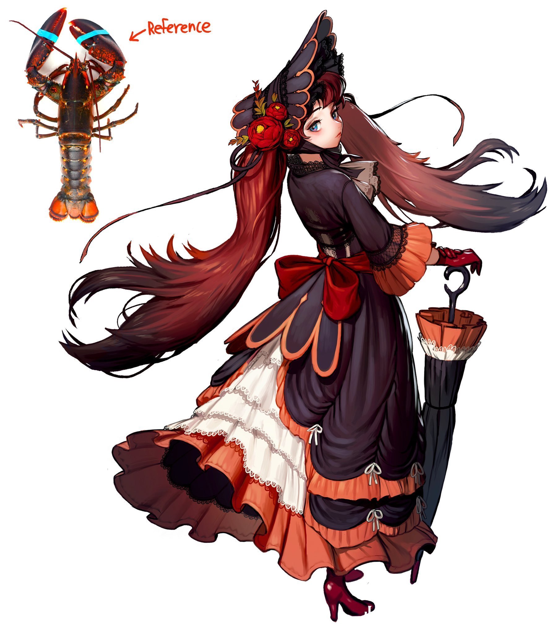 烟花|万物皆可拟人,画师连烟花和水果都不放过,太懂了