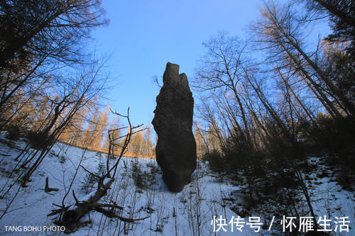 峡谷|长白山脚下有一个火山峡谷，浮石林被风吹成奇特景观，让人向往