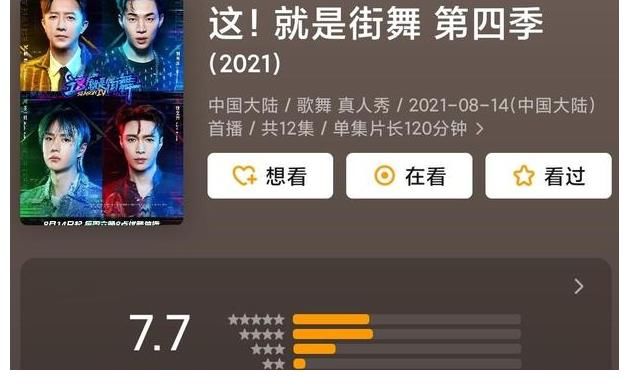 《这就是街舞》第四季评分7.7,导演想举办八季,光靠队长可不行