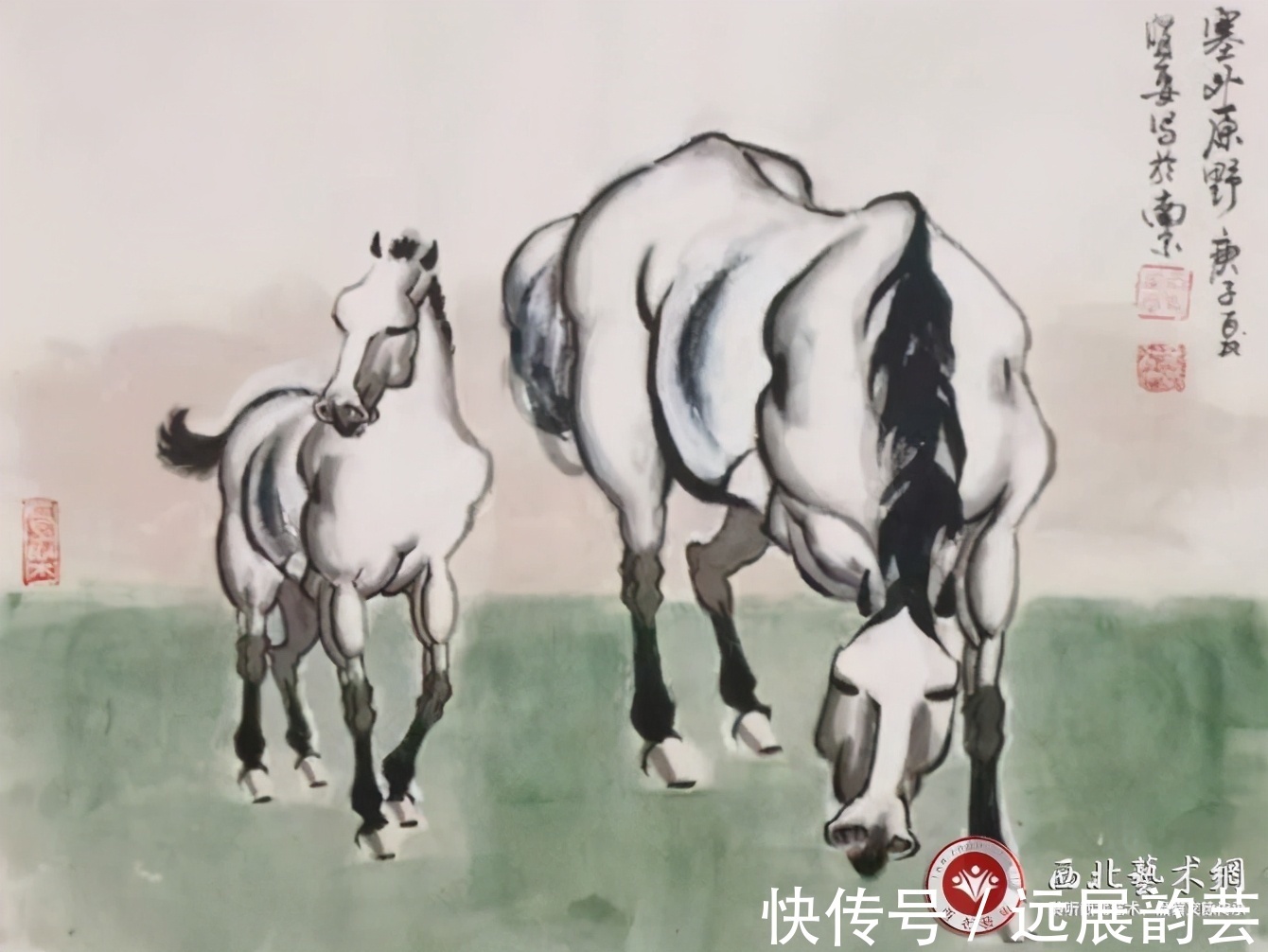 黄贤安|名家风采——画马名家黄贤安艺术欣赏