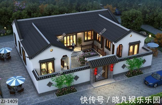 养老房|回农村给父母盖养老房,我只推荐一层户型,舒适比豪华更重要