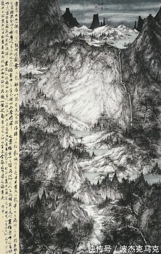 身材|她有姣好的面容、模特的身材,然而她却选择了艰辛的山水画艺术