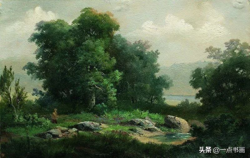 列夫·！光色优美的俄罗斯风景油画，如此迷人美丽