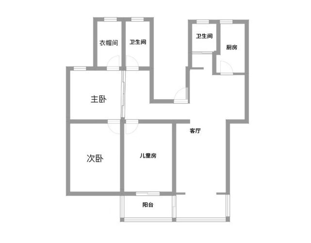 罗马柱|122平代风四居室,有一层恰到好处、不过于浓郁的浪漫情调