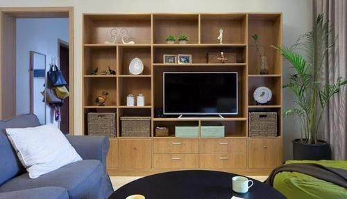 原木风|120㎡简约原木风,青梅竹马小夫妻温馨的家