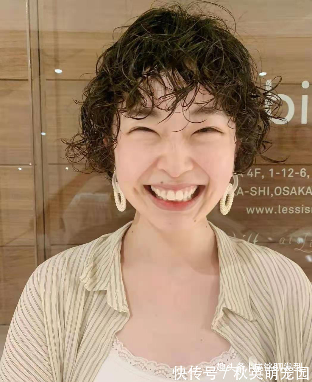 吹不干|烫发不会打理造型?今年流行“吹不干”发型,不用造型也很时髦