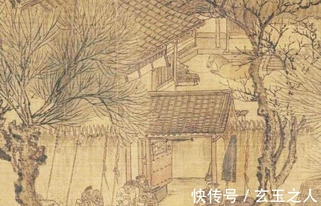 宋朝&清明上河图不愧是国宝,放大10倍后,网友:乘凉那个人请注意形象
