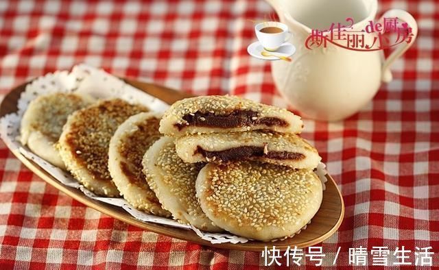 芝麻|教你用糯米粉做6种点心，香甜软糯几天不吃就会想，平底锅就能做