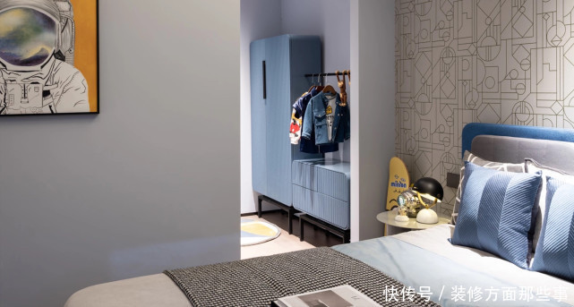 四居室|137平现代风四居室,发静谧气质构成一副质感十足的画面