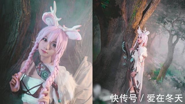 pl小姐姐COS瑶瑶公主,画面太美不敢多看,这是谁的小鹿啊