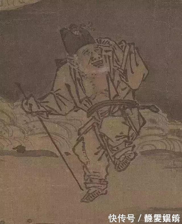 槐荫消夏图$千万别把古画放大，否则你会……哈哈哈哈，笑得胃疼