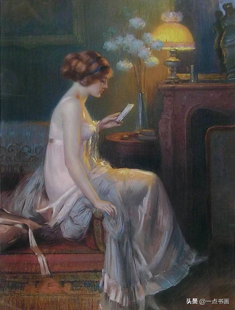 精致@他笔下的女子细腻精致,光泽诱人