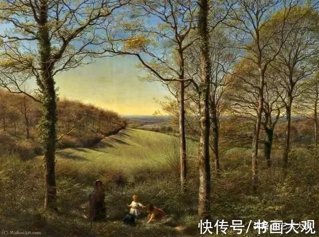 thom乡村生活｜英国画家林内尔纪实油画作品欣赏