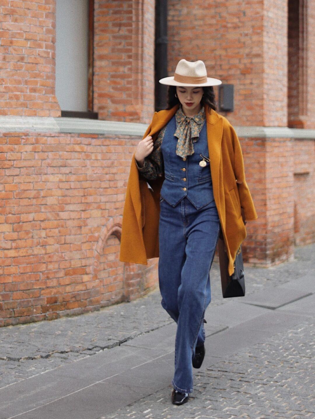 暖色调|冬季想保暖就试试“暖色调大衣”,体面而优雅,让你气质爆表