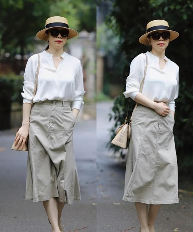 小裁|中年女人夏季打扮要清爽减龄,这4个穿衣法则是关键,简约又优雅