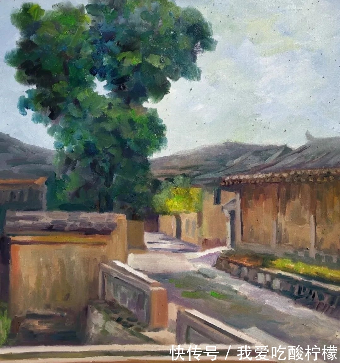 赵湾|省美术家协会会员来我县采风写生