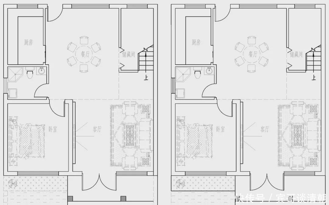 户型|宅基地开间不足10米这样设计大气十足,建成后保证羡慕死村里人